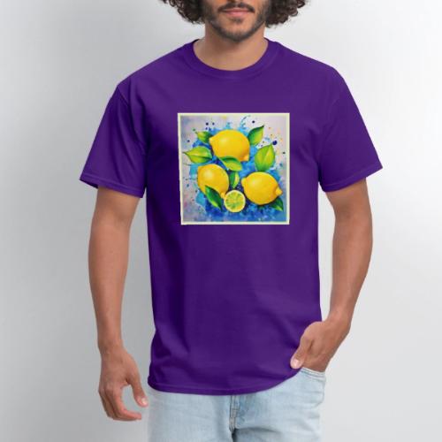 Lemons Splash of Color - Men's T-Shirt