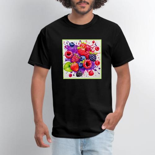Berry Splash Mix Art - Men's T-Shirt