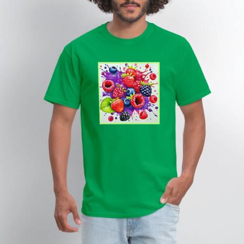 Berry Splash Mix Art - Men's T-Shirt