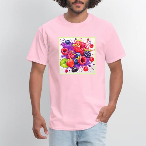 Berry Splash Mix Art - Men's T-Shirt