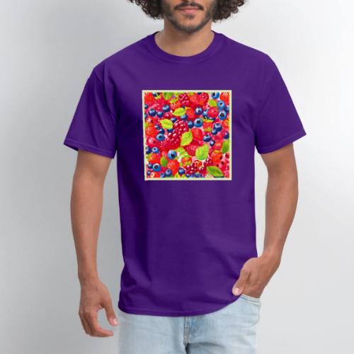 Colorful Berry Pattern - Men's T-Shirt
