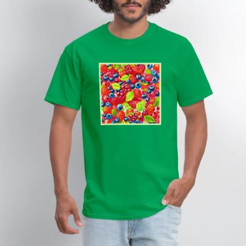 Colorful Berry Pattern - Men's T-Shirt