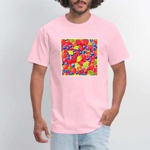 Colorful Berry Pattern - Men's T-Shirt