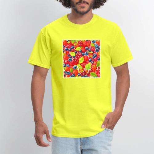 Colorful Berry Pattern - Men's T-Shirt