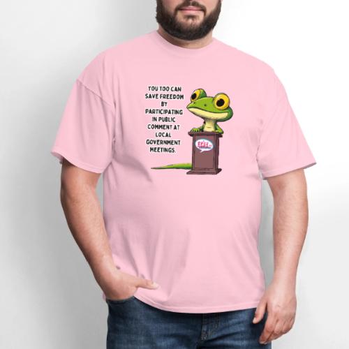 Public Comment Lizard Design - Men's T-Shirt