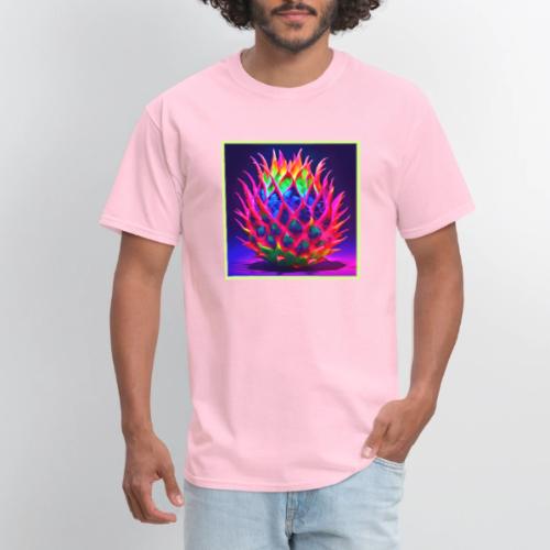 Electric Neon Dragon Fruit - Men's T-Shirt