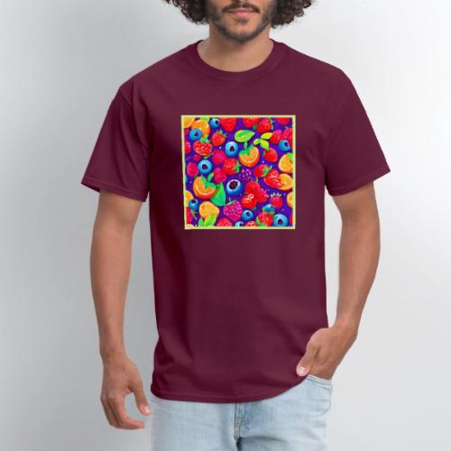 Citrus & Berries Burst - Men's T-Shirt