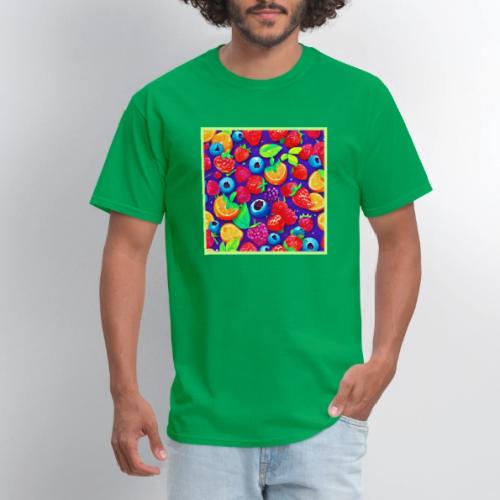 Citrus & Berries Burst - Men's T-Shirt