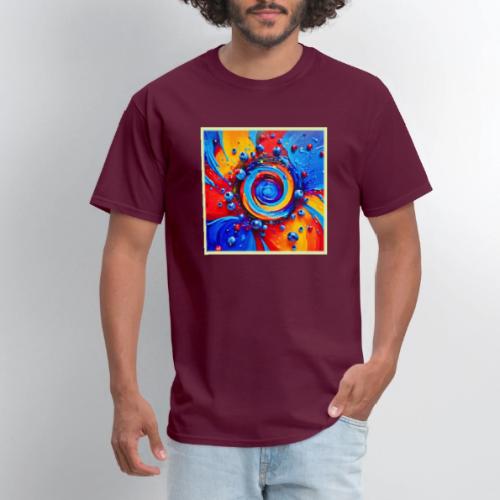 Vibrant Berry Vortex - Men's T-Shirt