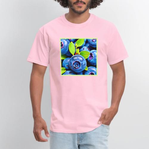 Fresh Blueberries Close-Up - Men's T-Shirt