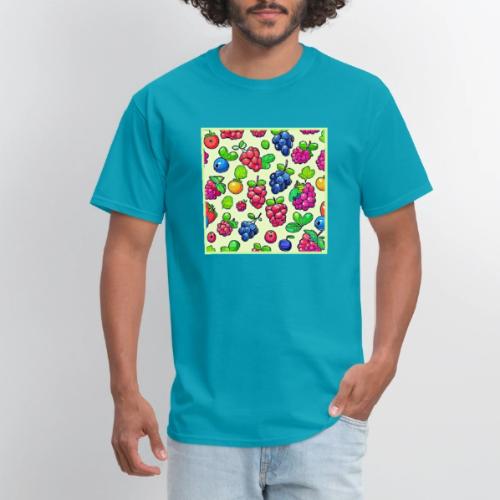 Berry Fruit Pattern Design - Men's T-Shirt