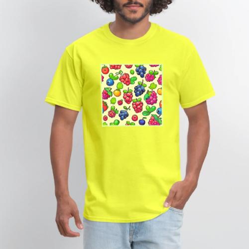 Berry Fruit Pattern Design - Men's T-Shirt