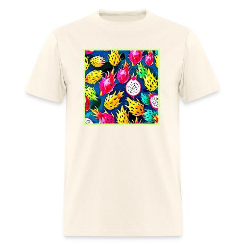 Dragon Fruit Pattern Art - Men's T-Shirt