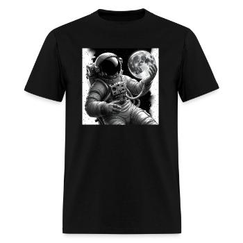 Moon Play - Men's T-Shirt - black - Front - Jose (178cm)