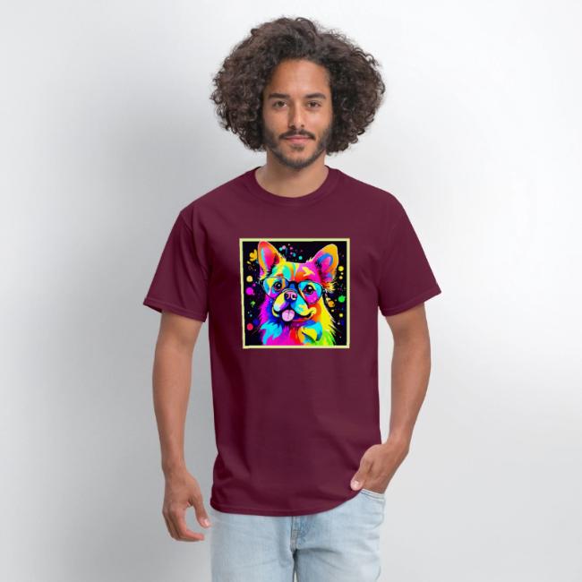 Vivid Canine Vibes Design