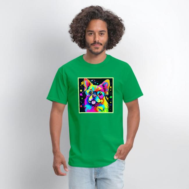 Vivid Canine Vibes Design