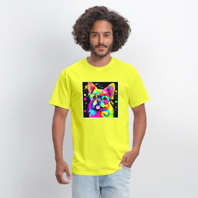 Vivid Canine Vibes Design