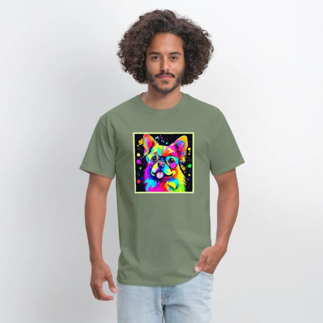 Vivid Canine Vibes Design