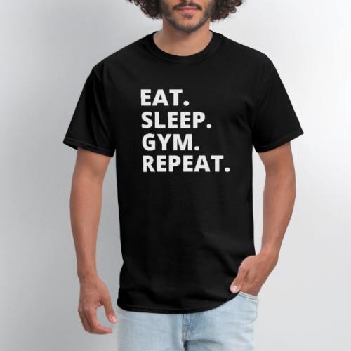 Eat Sleep Gym - Fitness Apparel & Workout Merch - Men's T-Shirt
