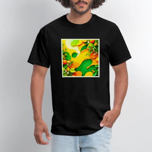 Fresh Citrus Summer Vibes Art - Men's T-Shirt