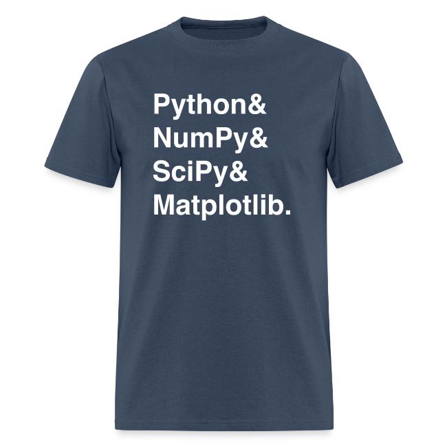 Helvetica: Python & NumPy & SciPy & Matplotlib.