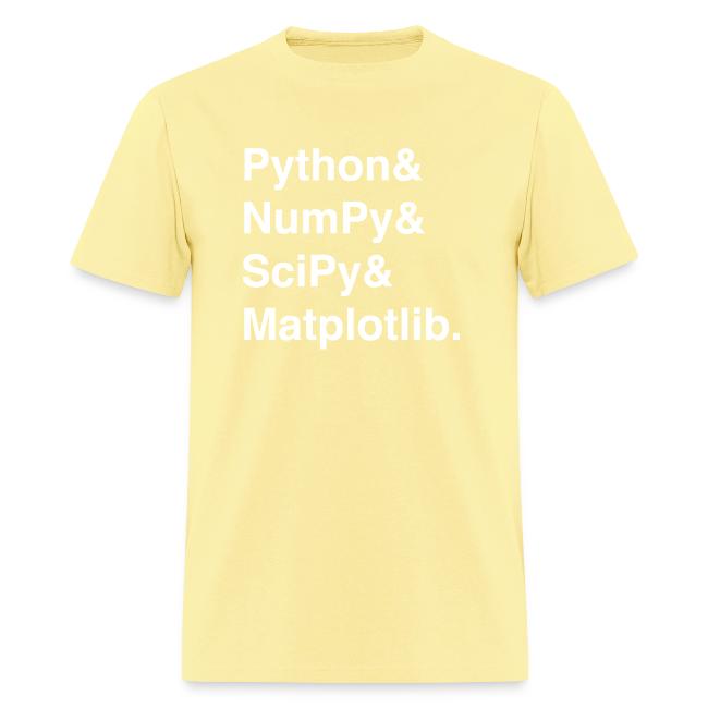 Helvetica: Python & NumPy & SciPy & Matplotlib.