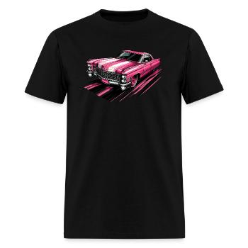 Pink cadillac - Men's T-Shirt - black - Front - Jose (178cm)