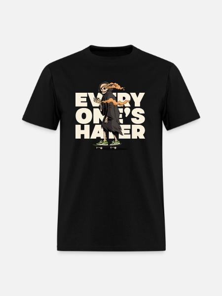 Every One's Hater | Silly - Men's T-Shirt - black