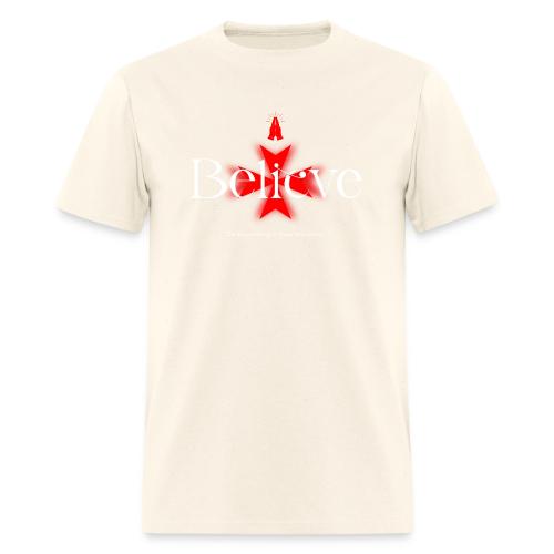 The Future Belongs to Those Who Believe - Men's T-Shirt