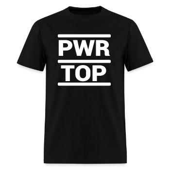 PWR TOP - Men's T-Shirt - black - Front - Jose (178cm)