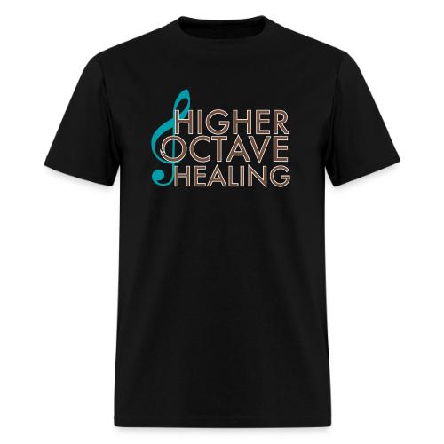 Higher Octave Healing Logo - Men's T-Shirt