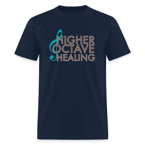 Higher Octave Healing Logo - Men's T-Shirt
