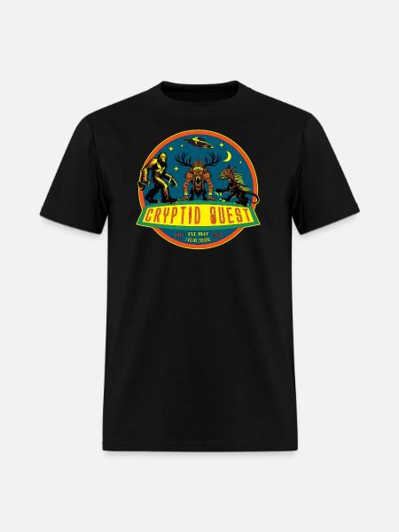 Cryptid Quest - Men's T-Shirt - black