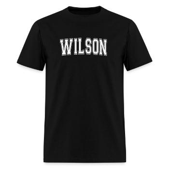 Wilson NC North Carolina USA - Men's T-Shirt - black - Front - Jose (178cm)