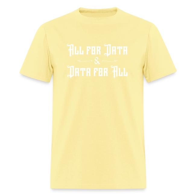 All for Data, Data for All (dark)