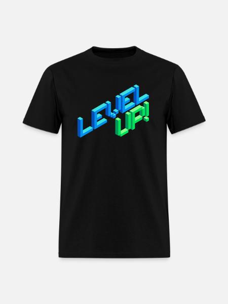 Level Up - Men's T-Shirt - black