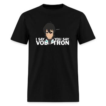 Dreamworks Voltron Confused Keith - Men's T-Shirt - black - Front - Jose (178cm)