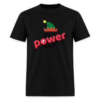 Elf Elf Power - Men's T-Shirt - black - Front - Jose (178cm)