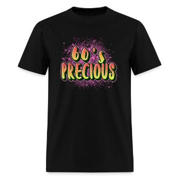 60 precious - Men's T-Shirt - black - Front - Jose (178cm)