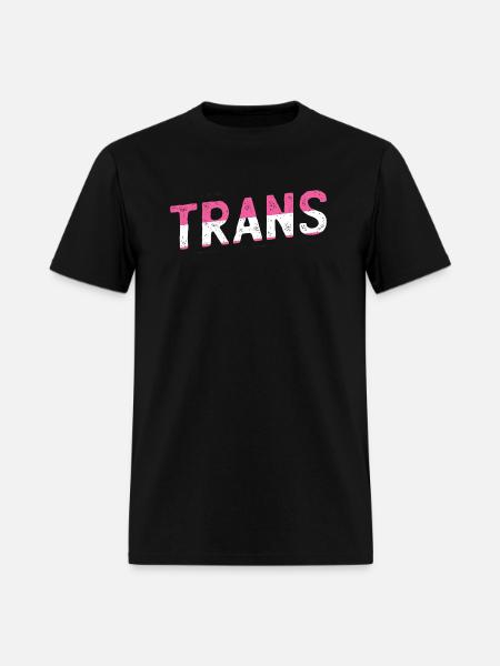 Trans - Men's T-Shirt - black