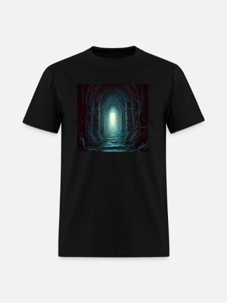 Secret gate - Men's T-Shirt - black