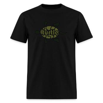 turtle - Men's T-Shirt - black - Front - Jose (178cm)