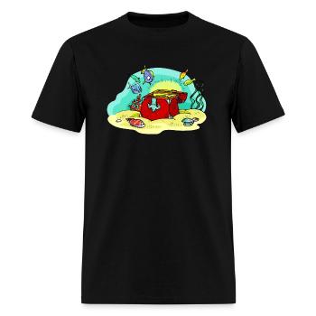Discover Hidden Treasure - Men's T-Shirt - black - Front - Jose (178cm)