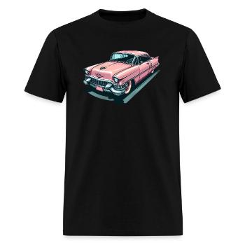 Pink cadillac - Men's T-Shirt - black - Front - Jose (178cm)