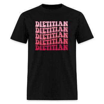 Registered Dietitian Nutritionist Dietician Dietit - Men's T-Shirt - black - Front - Jose (178cm)