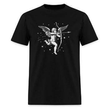 Cherub shoot an arrow - Men's T-Shirt - black - Front - Jose (178cm)