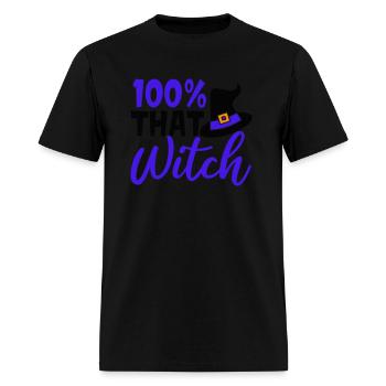 That witch - Men's T-Shirt - black - Front - Jose (178cm)