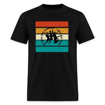 if i miss this jumpshot i will thy again, dance - Men's T-Shirt - black - Front - Jose (178cm)
