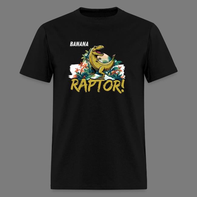 Funny Banana Raptor T-Rex Design