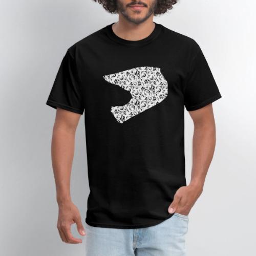 Floral Helmet - Men's T-Shirt